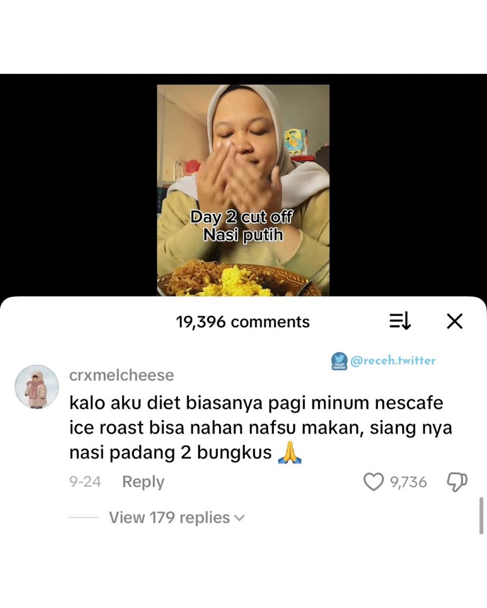 Jangan ambil serius, 17 komentar lucu warganet soal diet ini endingnya ngaco semua