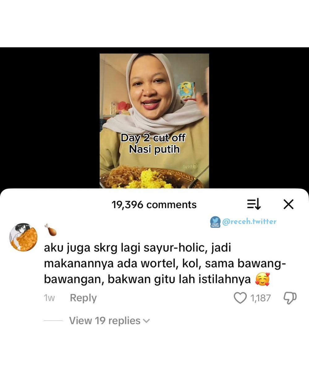 Jangan ambil serius, 17 komentar lucu warganet soal diet ini endingnya ngaco semua