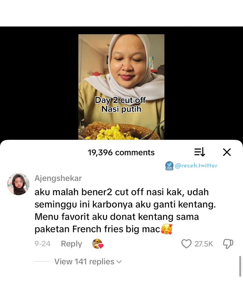 Jangan ambil serius, 17 komentar lucu warganet soal diet ini endingnya ngaco semua