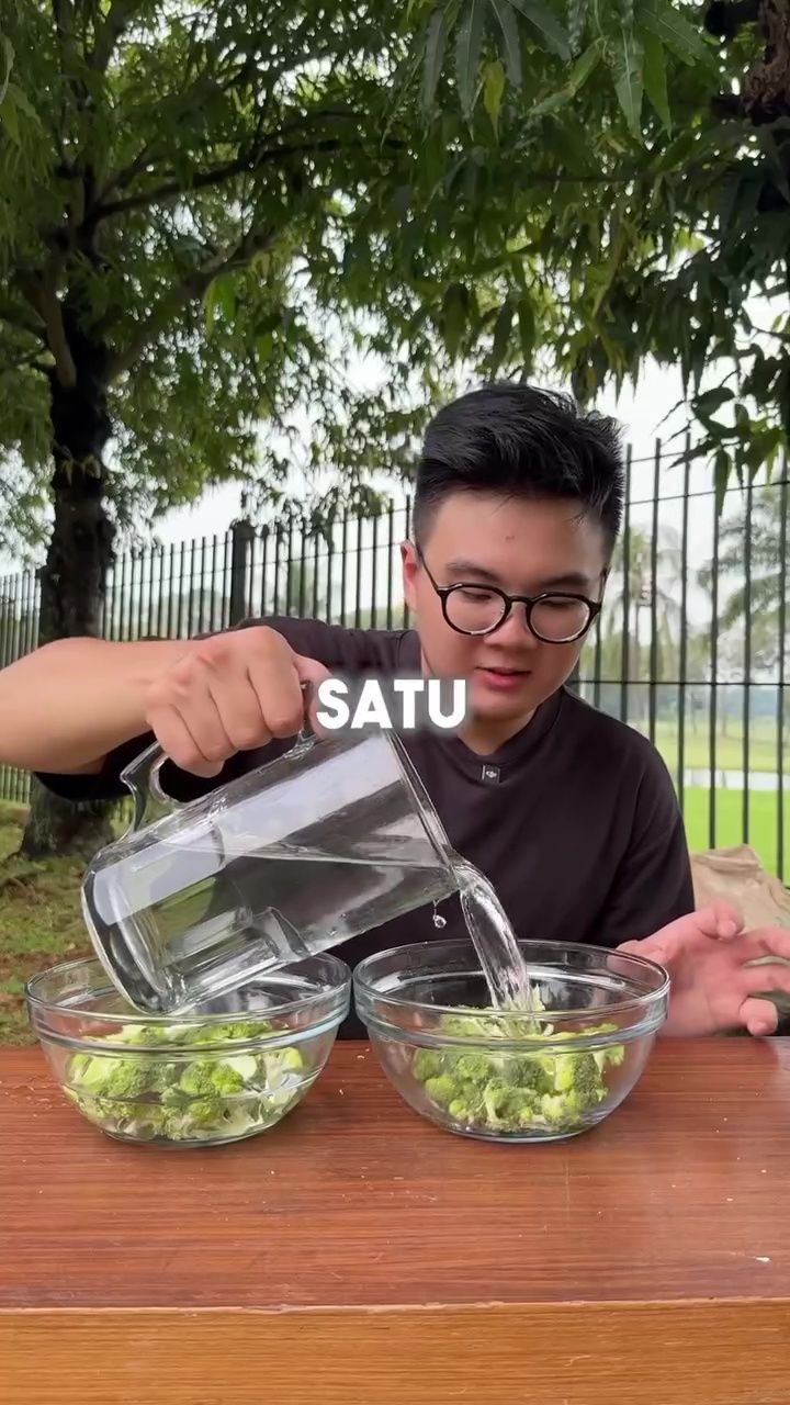 Pria ini bagikan cara ampuh cuci brokoli agar bebas ulat dan kotoran, kuncinya di 2 bahan dapur