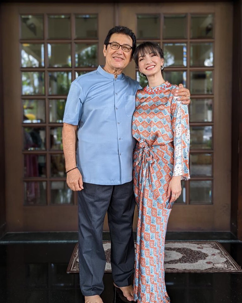 11 Potret kebersamaan Raline Shah dan ayahnya yang punya kerjaan mentereng, selalu kompak setiap momen