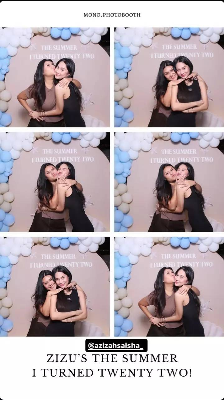 7 Potret Azizah Salsha rayakan ultah ke-22, dirangkul mesra Nadif Zahiruddin eks Anya Geraldine