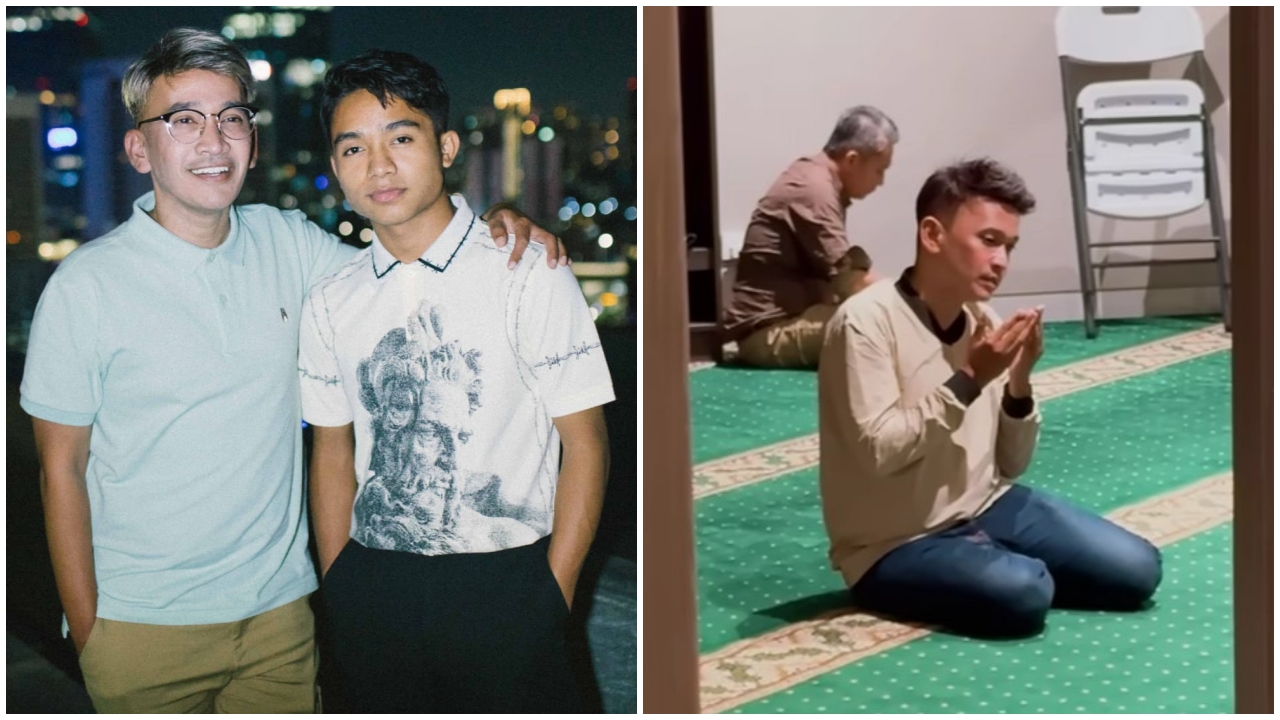 Cara Betrand Peto ingatkan Ruben Onsu salat, support penuh ayahnya meski beda agama