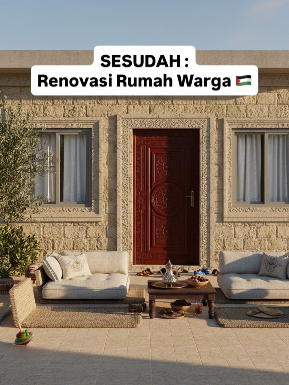 Willie Salim galang donasi Rp4 M dalam 3 hari untuk bangun klinik di Palestina, ini 9 potret desainnya