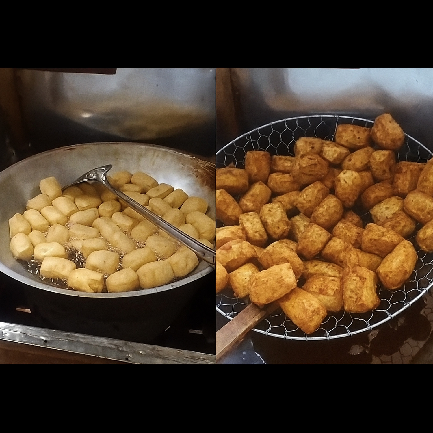 Trik jitu menggoreng tahu krispi ala pedagang kaki lima, hasilnya kopong dan renyah tahan lama