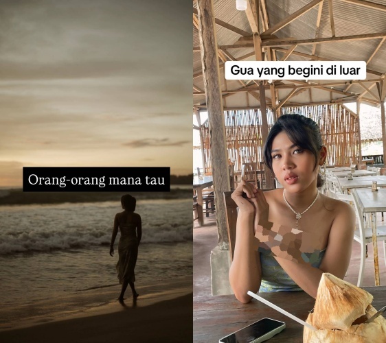 Di medsos bergaya bak sosialita, wanita ini spill sisi lain dirinya, pekerjaannya tak terduga