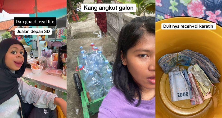 Di medsos bergaya bak sosialita, wanita ini spill sisi lain dirinya, pekerjaannya tak terduga