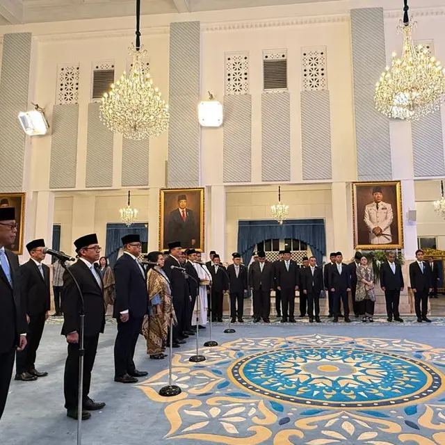 Siapa saja pejabat yang dilantik Prabowo? Ada 25 pejabat dan 10 dubes, ini rincian lengkapnya