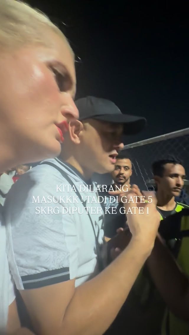 Emosi dicurangi panpel pertandingan Arab Saudi, 7 curhatan Jennifer Coppen dipersulit masuk stadion