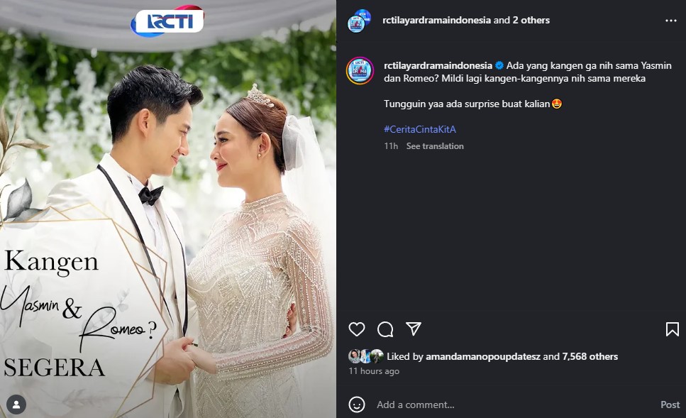 Dikira settingan, ternyata Amanda Manopo dan Kenny Austin akan menikah, ini jadwal acaranya