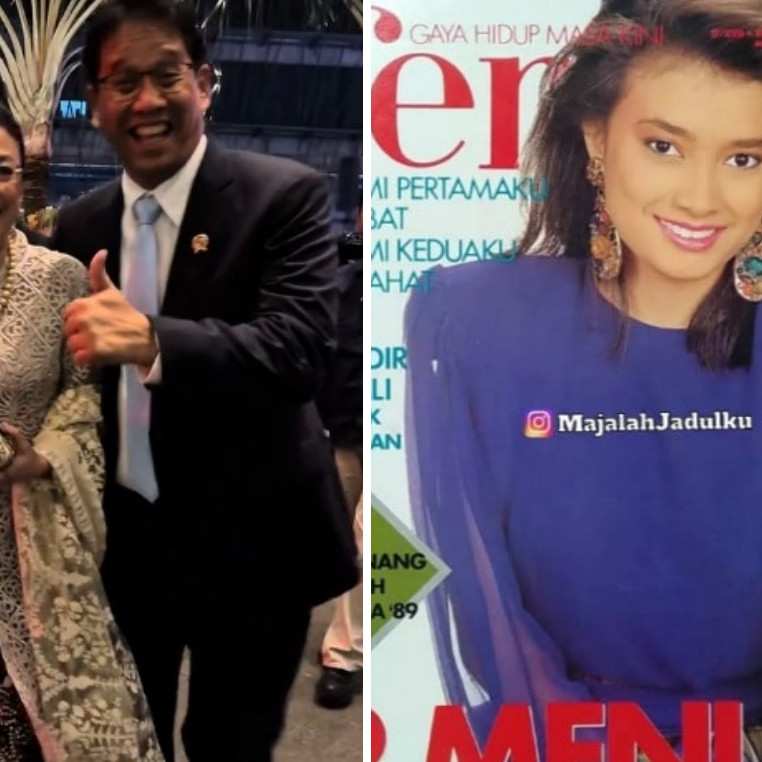 Kalahkan Diah Permatasari di Wajah Femina 1989, 9 potret terbaru Ida Yulidina istri Menkeu Purbaya
