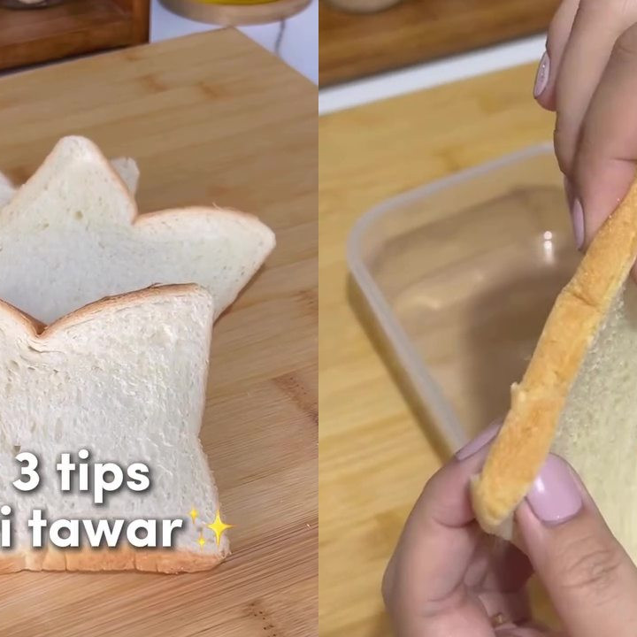 Punya roti tawar yang keras karena terpapar udara? Coba simpan dengan 1 buah ini biar lembut lagi
