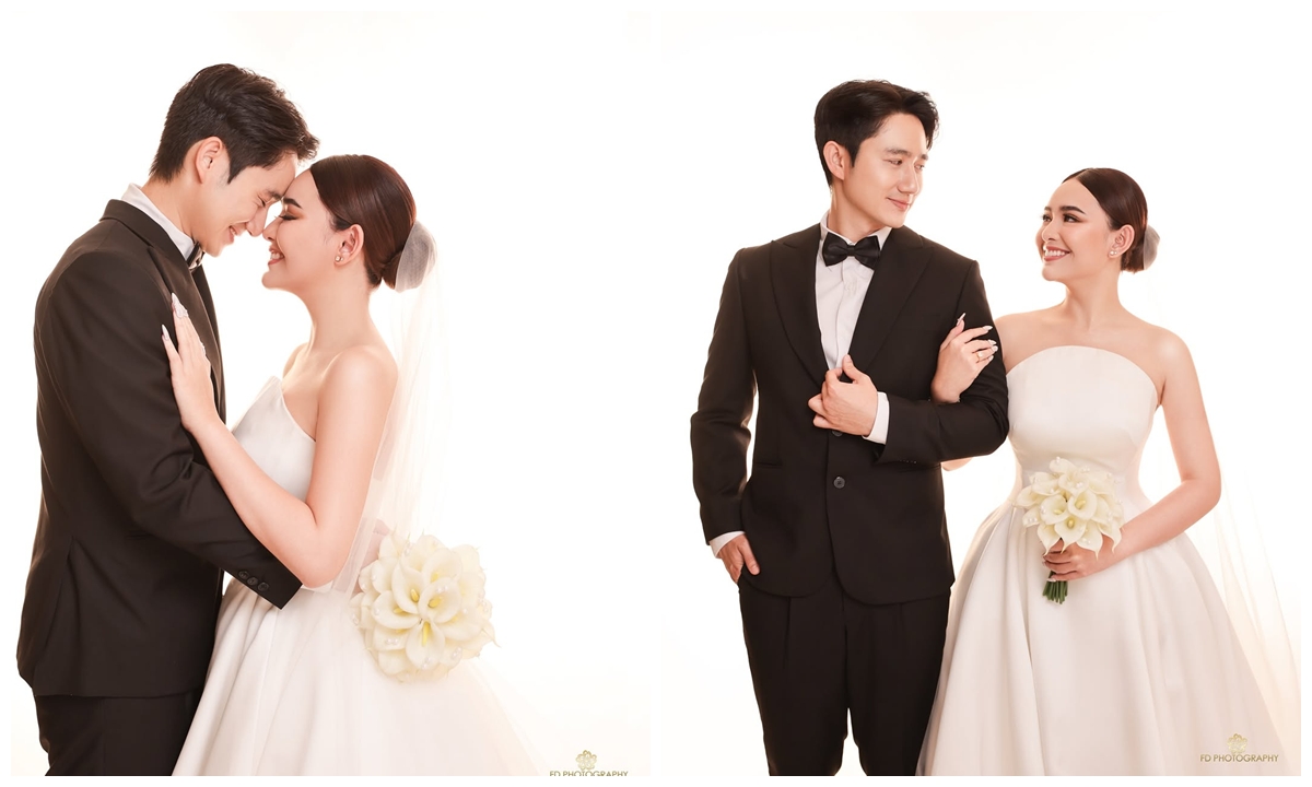 5 Potret detik-detik Amanda Manopo menuju altar nikah, momen Kenny Austin menangis bikin tersentuh