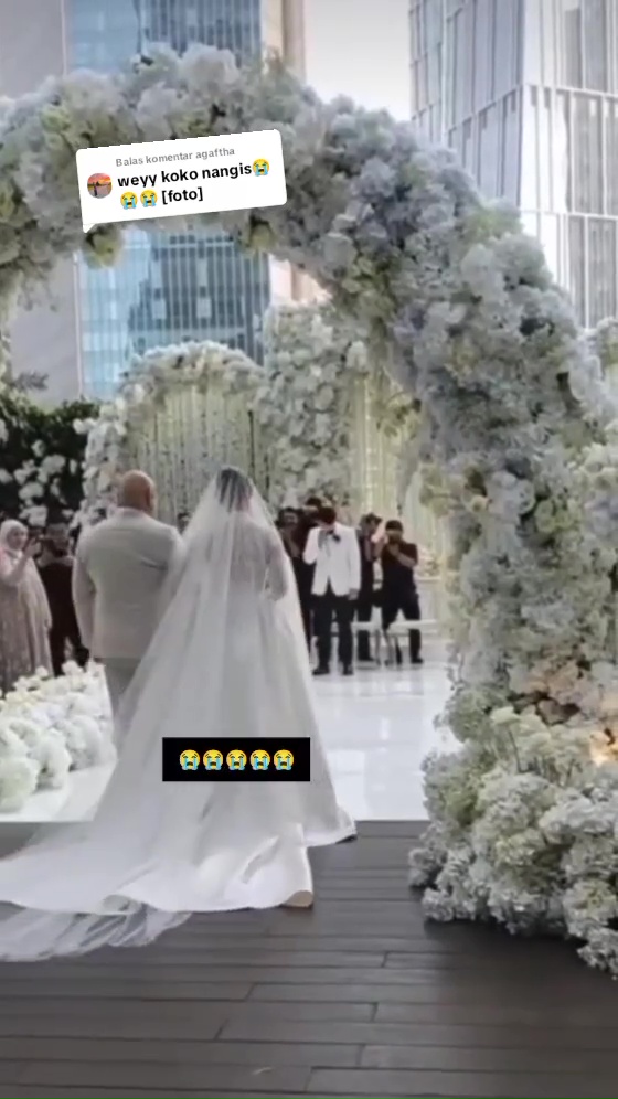 9 Potret momen pemberkatan nikah Amanda Manopo dan Kenny Austin, penuh haru dan sakral