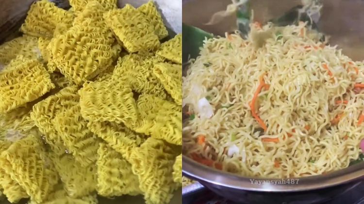Ternyata tak perlu ditumis, ini trik bikin mie goreng untuk hajatan biar tahan lama tanpa capek ngaduk