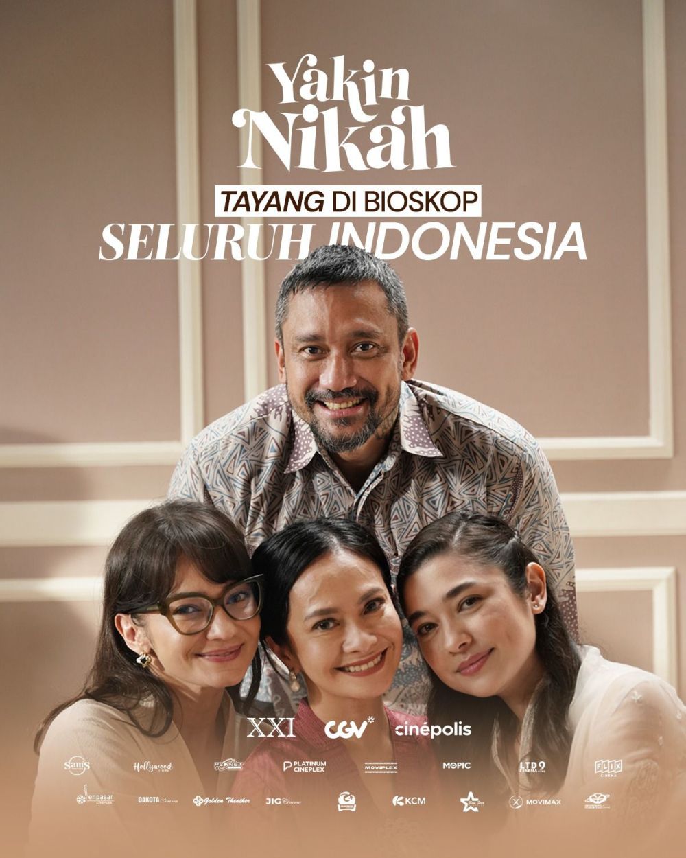 Cinta Laura ungkap film Yakin Nikah buka pikiran orang tentang pernikahan, yuk tonton sekarang!