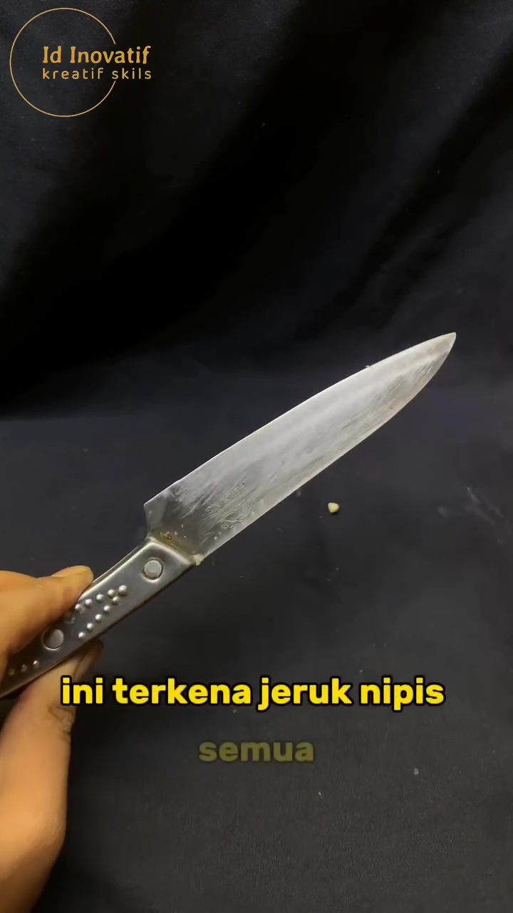 Tak perlu diasah dengan batu asahan, ini cara baru bikin pisau selalu awet tajam meski sering dipakai