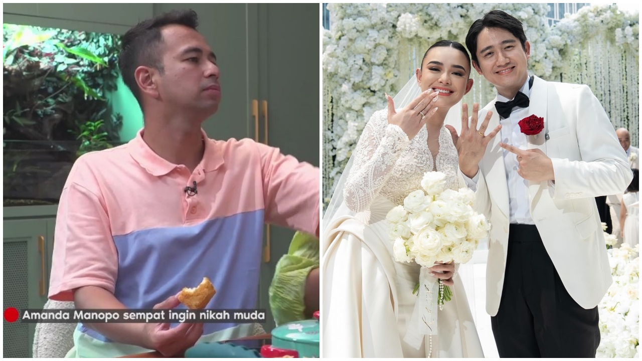 Bak ramalan masa depan, viral video lawas Raffi Ahmad prediksi ciri jodoh Amanda Manopo