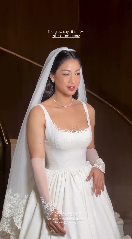 Lepas lajang di usia 39 tahun, ini 9 potret pemberkatan nikah Miss Indonesia 2009 Kerenina Sunny