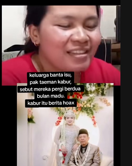 Mertua bantah kakek Tarman yang beri mahar cek palsu Rp3 M kabur, sebut baru bulan madu