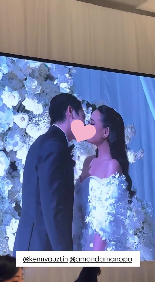 9 Potret resepsi pernikahan Amanda Manopo dan Kenny Austin, usung konsep intimate dinner