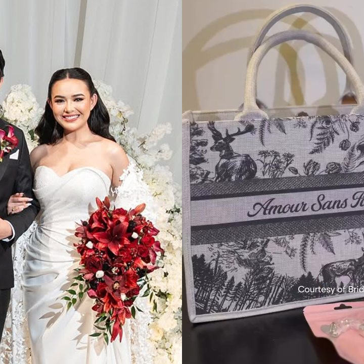 Bak dapat doorprize, intip 9 potret isi suvenir pernikahan Amanda Manopo dan Kenny Austin