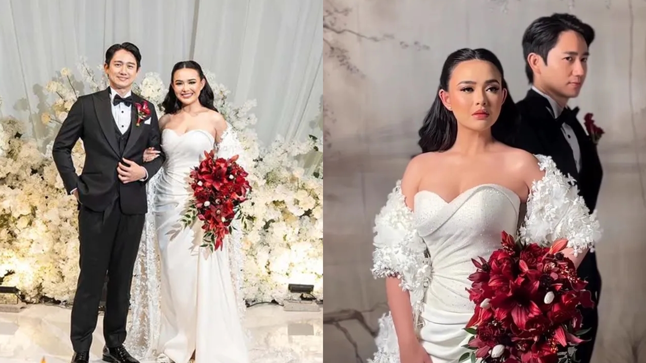 Kursi Kosong, cara Amanda Manopo 'hadirkan' mendiang ibu dalam momen pernikahannya dengan Kenny Austin