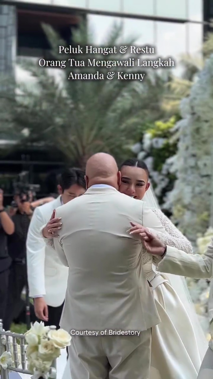 9 Momen haru Ramon Gauna melepas Amanda Manopo menikah, tangis bahagia menyertai