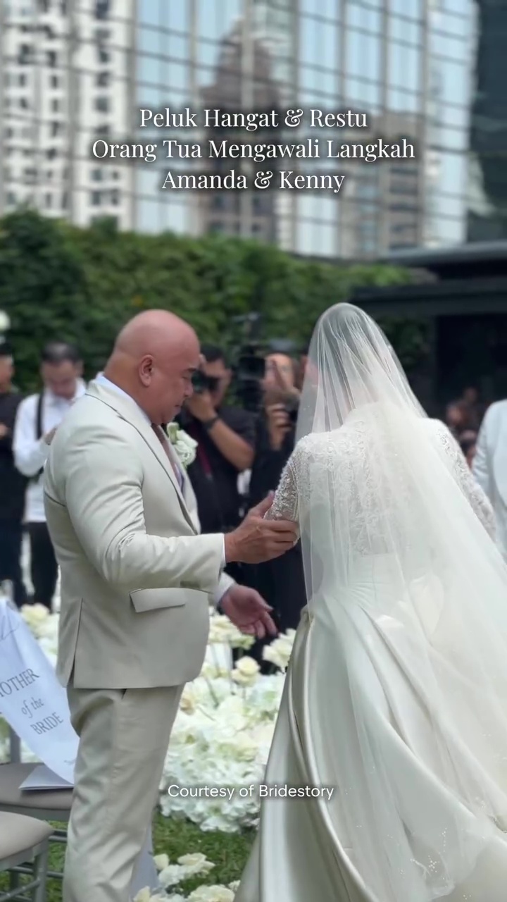 9 Momen haru Ramon Gauna melepas Amanda Manopo menikah, tangis bahagia menyertai