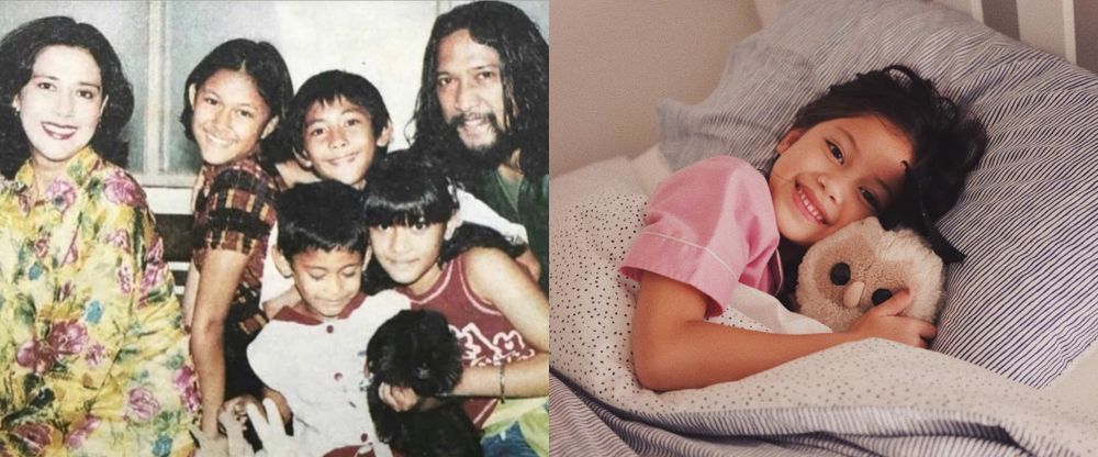 9 Bukti miripnya Nana Mirdad dan anak bungsu saat kecil, bak copy paste