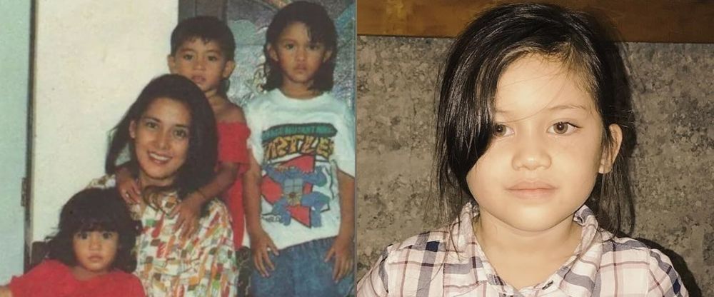 9 Bukti miripnya Nana Mirdad dan anak bungsu saat kecil, bak copy paste