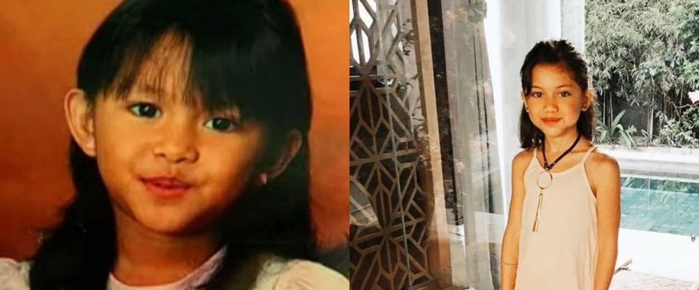 9 Bukti miripnya Nana Mirdad dan anak bungsu saat kecil, bak copy paste