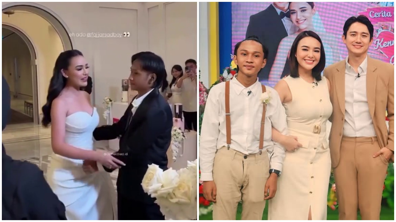 Masuk dalam daftar undangan ekslusif, ini 9 potret Fajar Sad Boy di nikahan Amanda Manopo