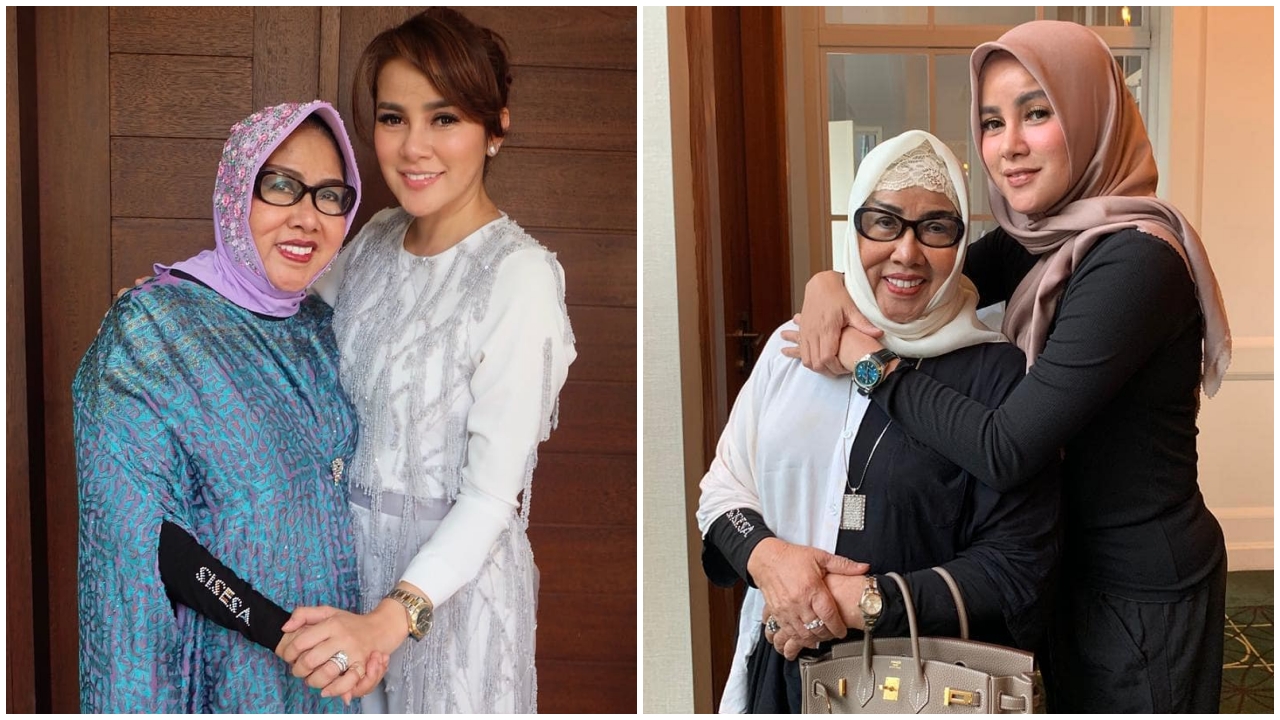 Olla Ramlan berduka, ini 9 potret kenangan manisnya bersama sang ibu kandung Tis'ah Djahri