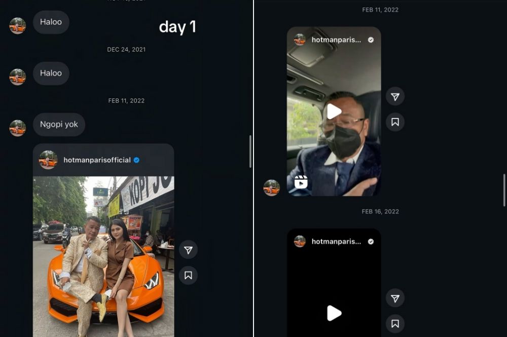 Selama 4 tahun di-DM, Livy Renata akhirnya ungkap isi chat Hotman Paris yang ngotot ngajak ketemuan