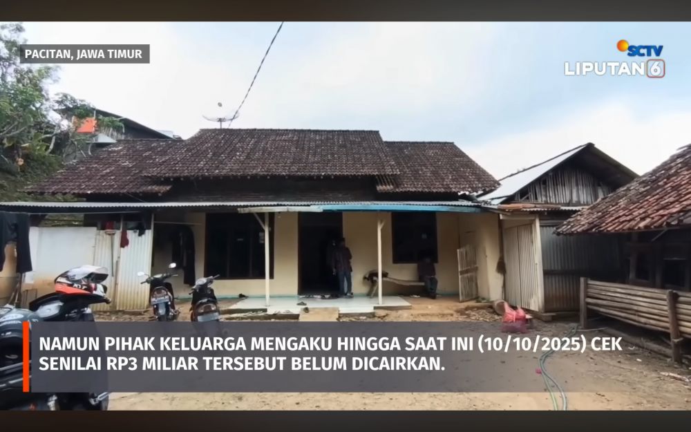 Kakek Tarman nikahi gadis 24 tahun dengan mahar cek Rp3 M, 7 potret rumah Sheila manten wanita disorot