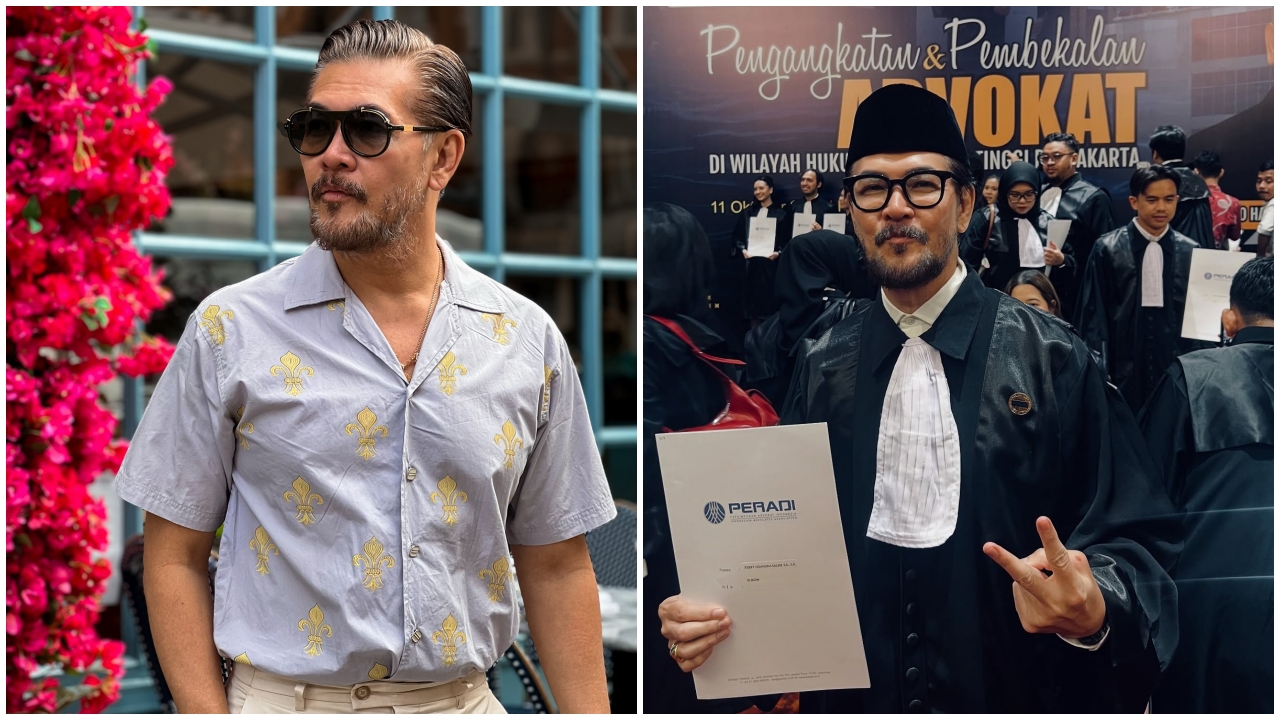9 Potret Ferry Salim kini diangkat jadi advokat, latar belakang pendidikannya jadi sorotan