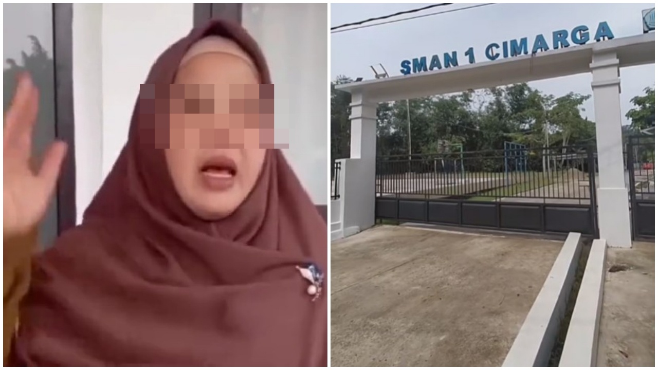 Viral siswa SMAN 1 Cimarga ditampar usai ketahuan merokok, pengakuan murid dan kepala sekolah berbeda