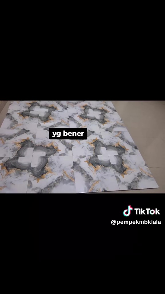 Jadi korban gagal renovasi, potret lucu salah pasang keramik motif ini gagal estetik, mirip lele