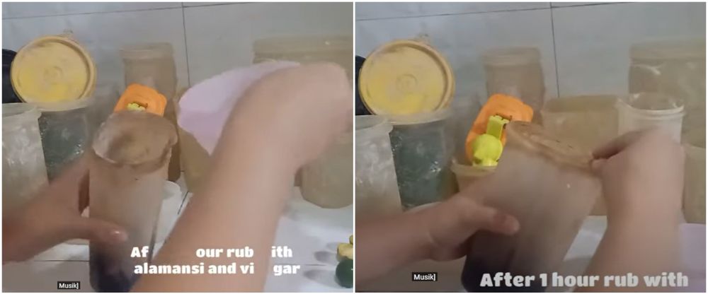Botol dan toples dekil kembali kinclong hanya pakai 3 bahan dapur, simak tutorial dari ahlinya