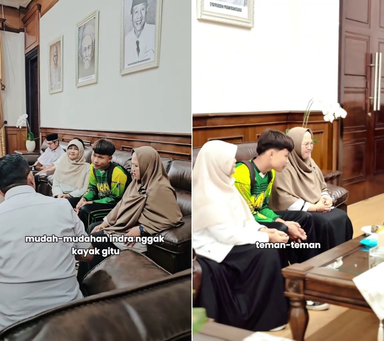 Kepala sekolah dan murid yang kepergok merokok saling minta maaf, konflik berakhir damai