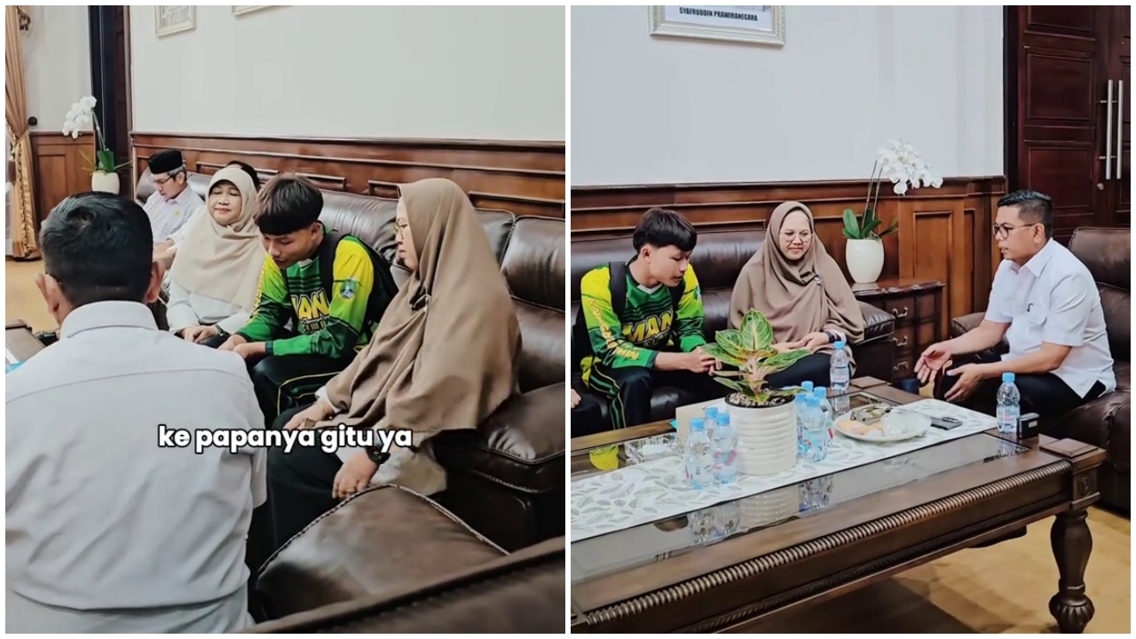 Kepala sekolah dan murid yang kepergok merokok saling minta maaf, konflik berakhir damai