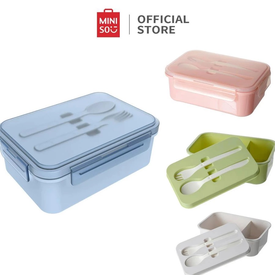 9 Kotak makan Miniso di bawah Rp150 ribu, simpel dan praktis dibawa kemana saja