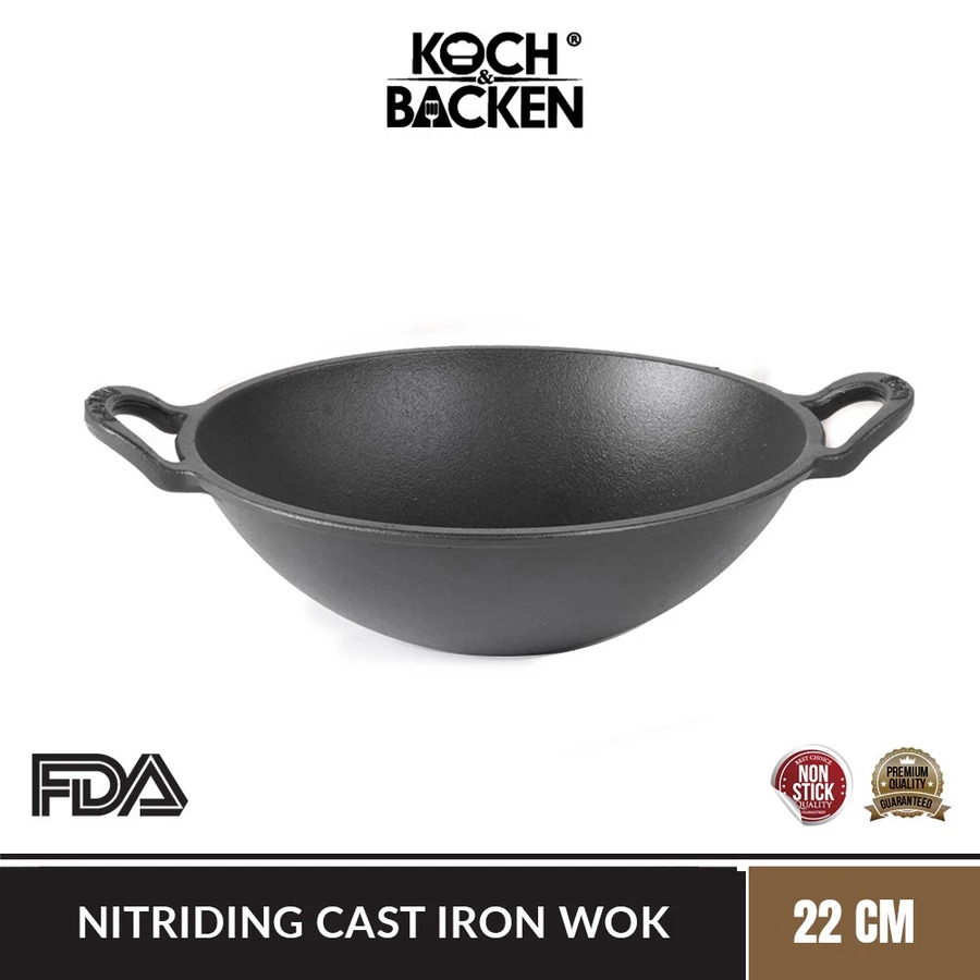 5 Wajan cast iron berkualitas, anti lengket alami dan tahan panas tinggi harga di bawah Rp400.000
