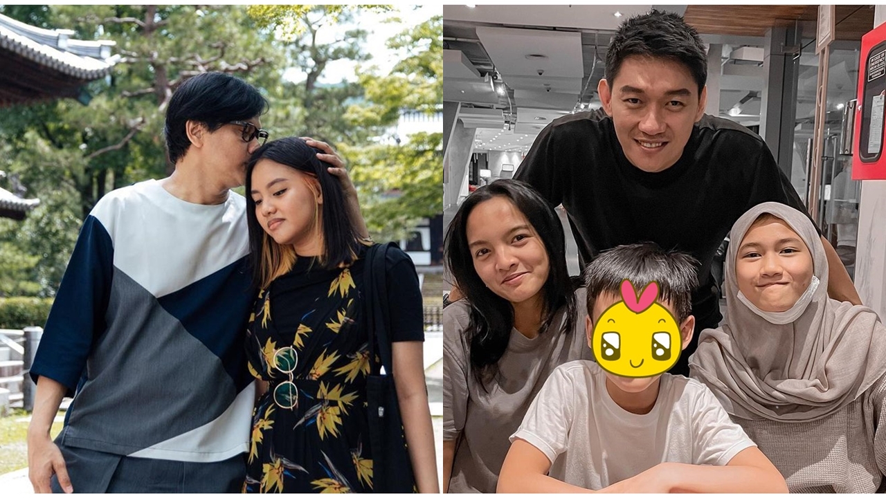 Curi perhatian, begini potret 13 vokalis band Tanah Air bareng putri cantiknya