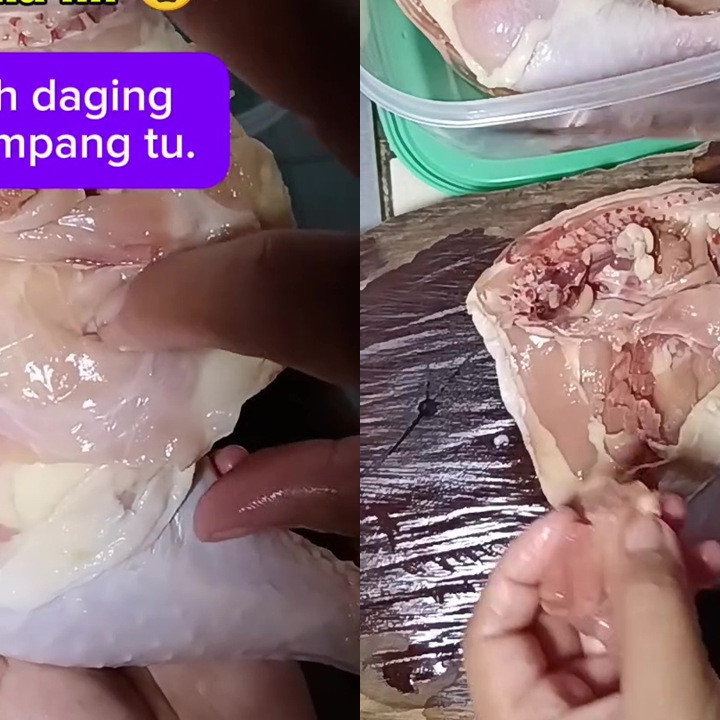 Jangan cuma bersihkan darahnya, bagian ini juga harus dibuang jika ingin daging ayam bebas bau amis