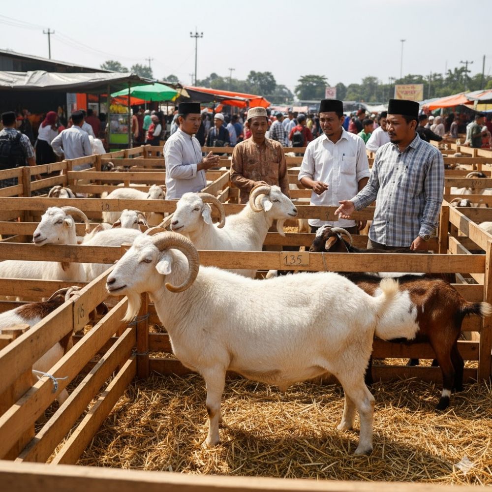 Kepala kambing auto bersih! Trik simple hilangin bulu tanpa dibakar, anti bau prengus