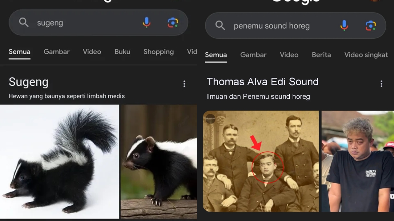11 Gambar lucu hasil pencarian di Google ini absurd abis, yang diketik apa yang keluar beda lagi