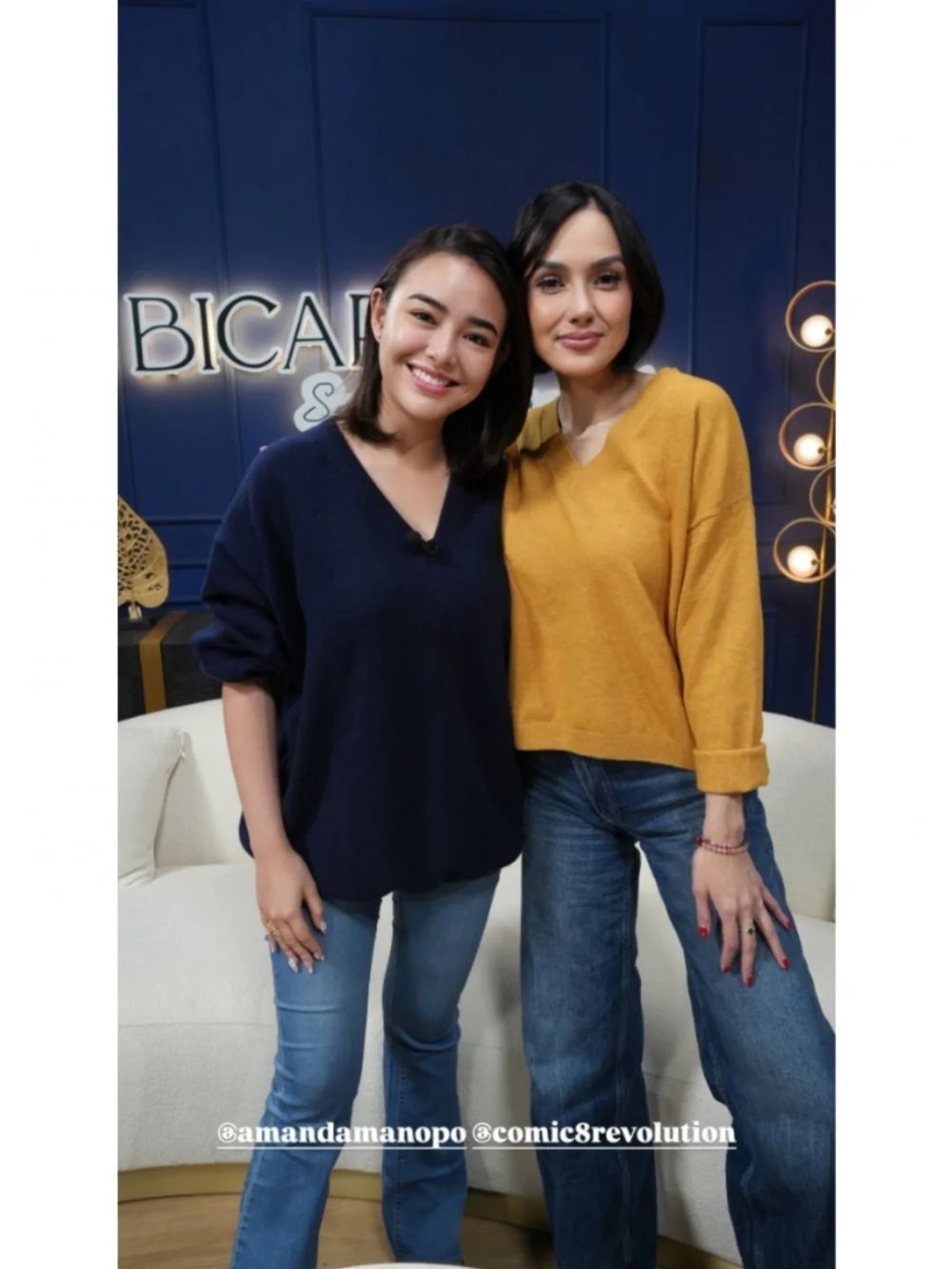 Sudah dianggap seperti ibu, ini 9 potret kedekatan Amanda Manopo dan Sara Wijayanto