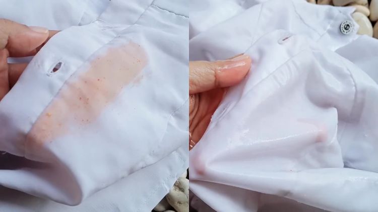 Seragam putih jadi kotor karena noda makanan? Segera cuci dengan 1 bahan dapur ini biar tak berbekas